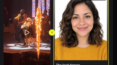 Add the photo to the lead dancer slot